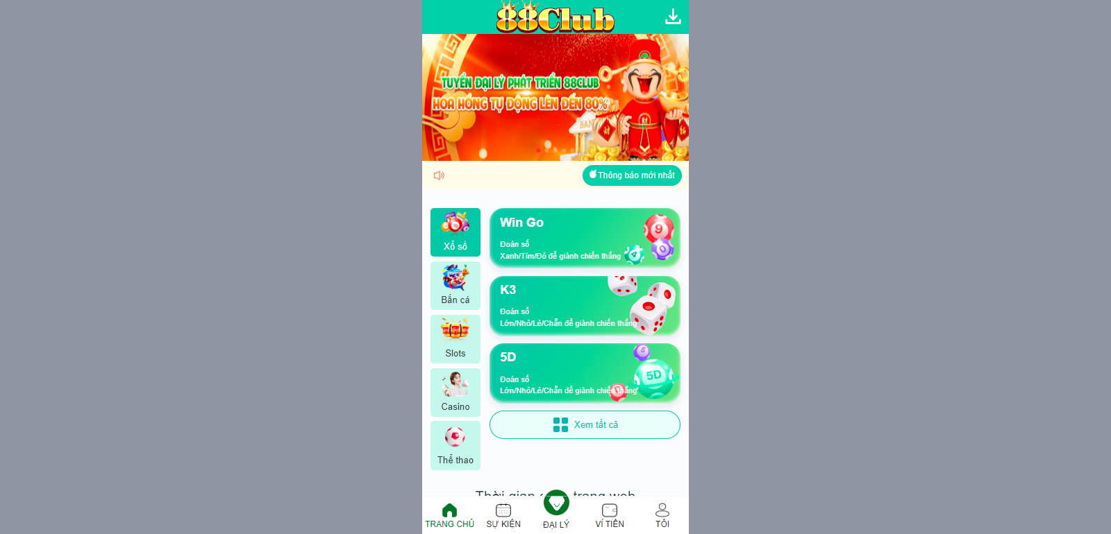 Share mã nguồn Xổ Số Lottery giao diện mới nhiều chức năng