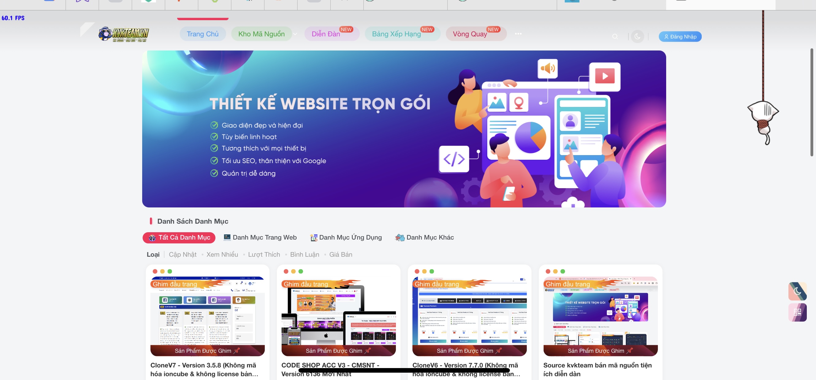CODE SHARE MÃ NGUỒN KVKTEAM.VM
